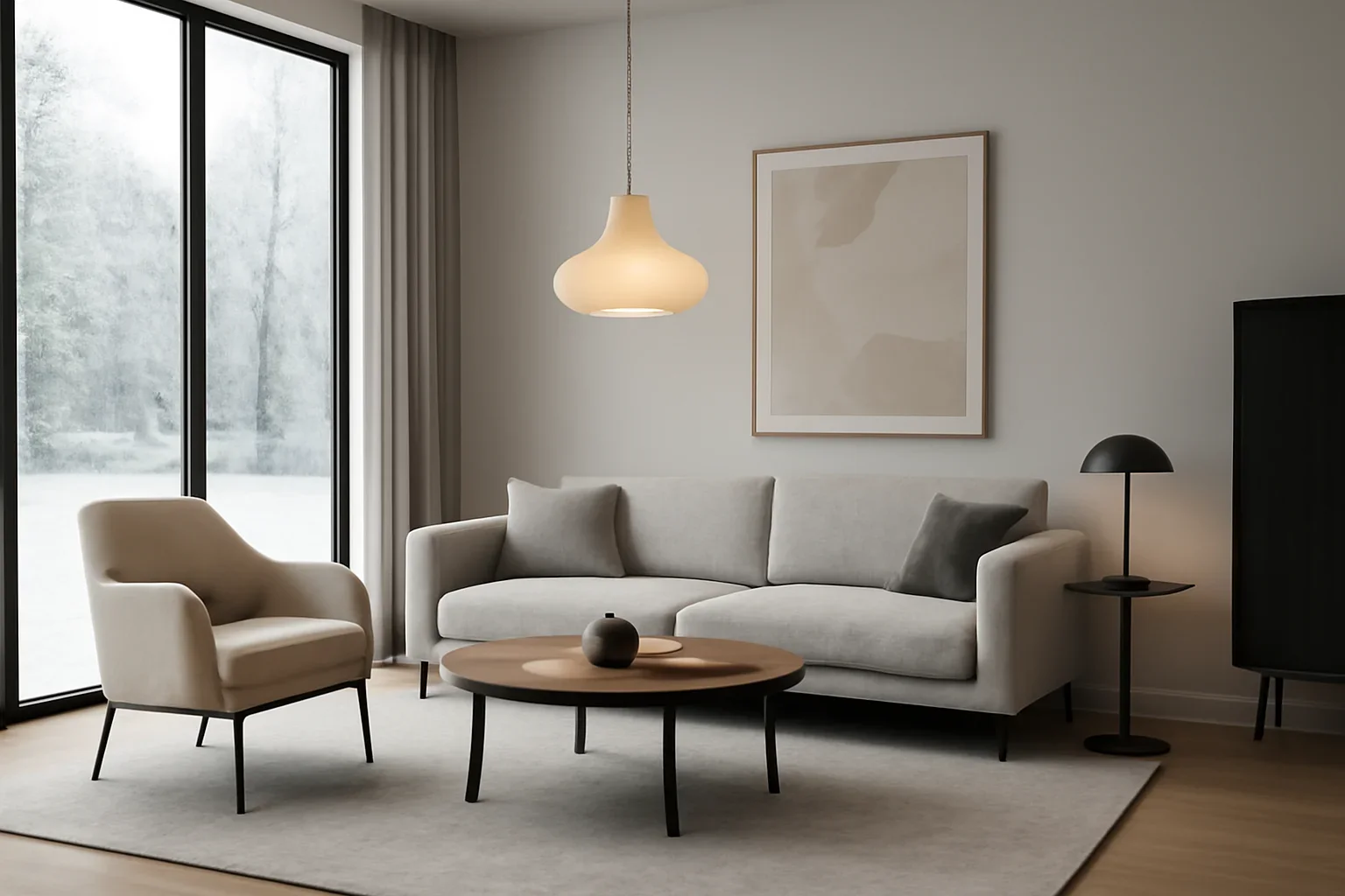 AR Furniture Visualization interior concept for a Canadian project