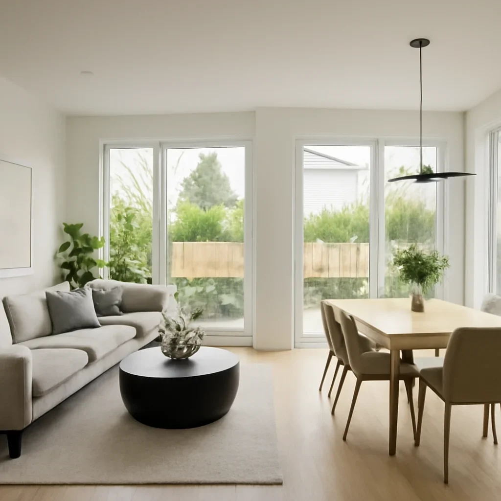 Interior scene suited to the types of spaces commonly designed in Burnaby, BC