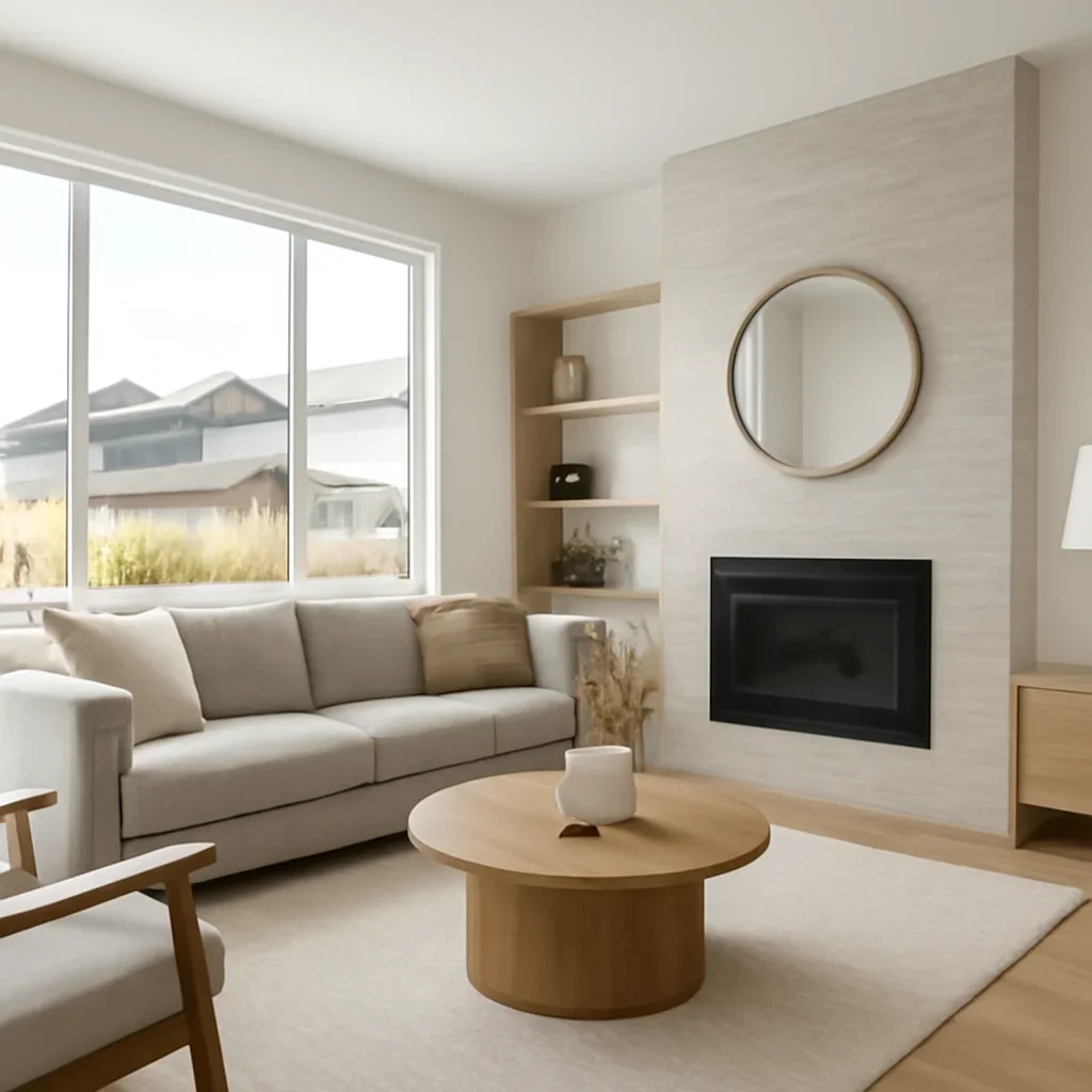 Interior scene suited to the types of spaces commonly designed in Calgary, AB