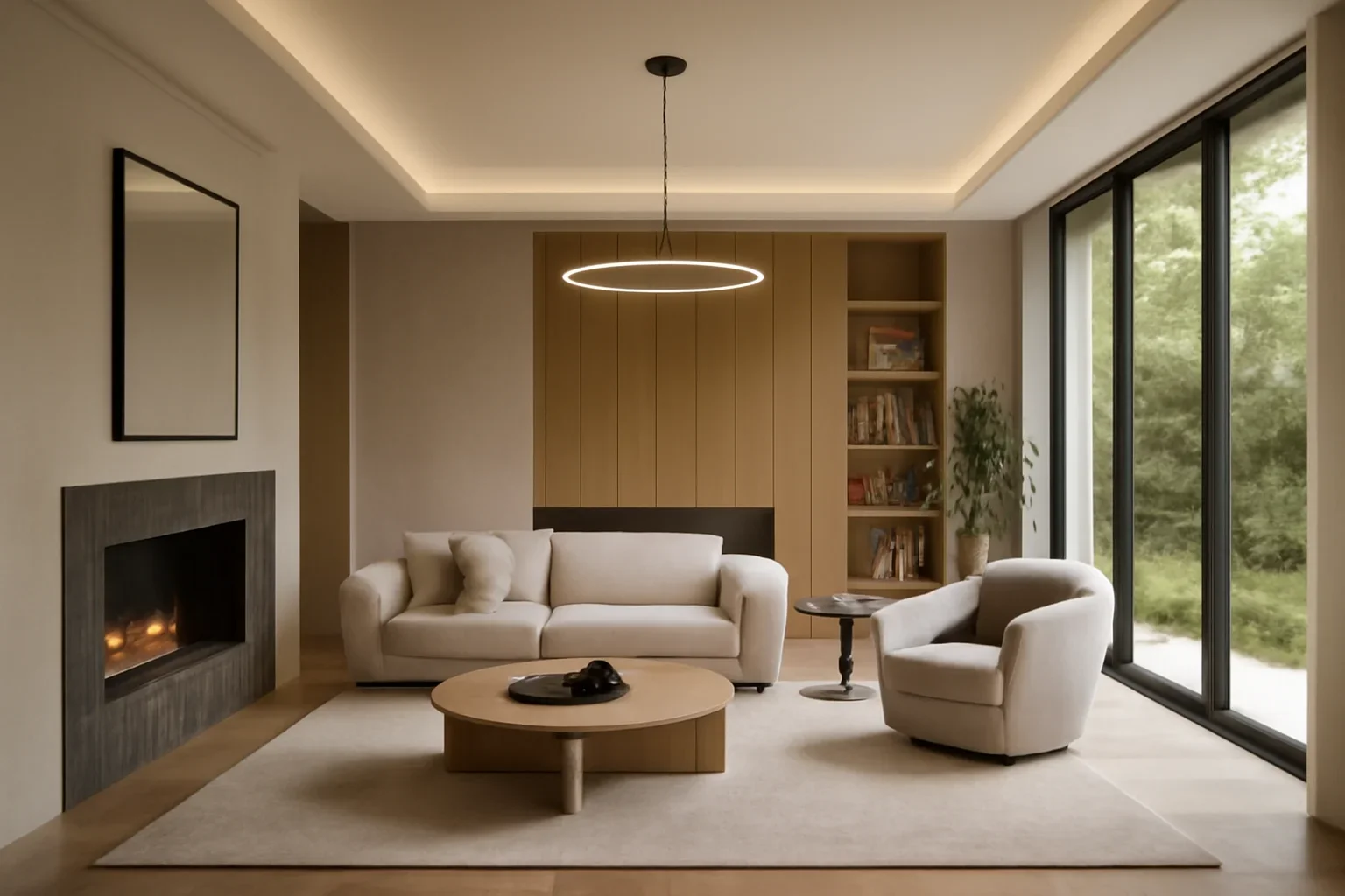 Custom Home Interior Design concept interior with premium styling and realistic detail