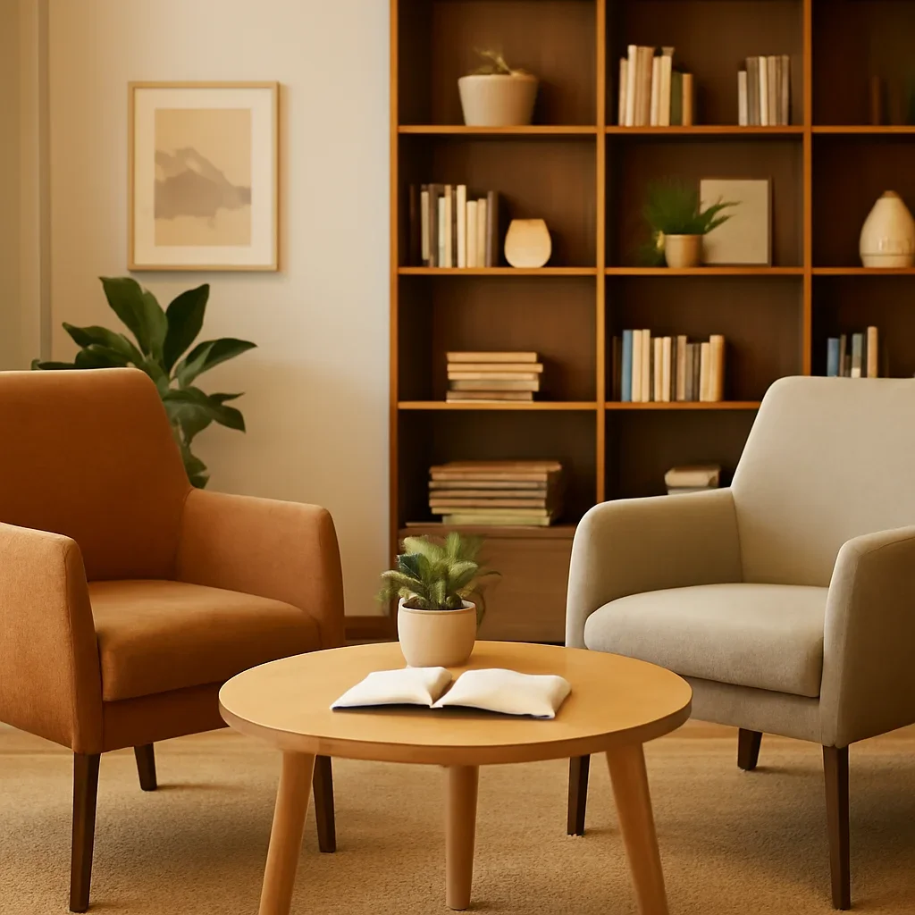 Professional consultation setting for education interior design planning