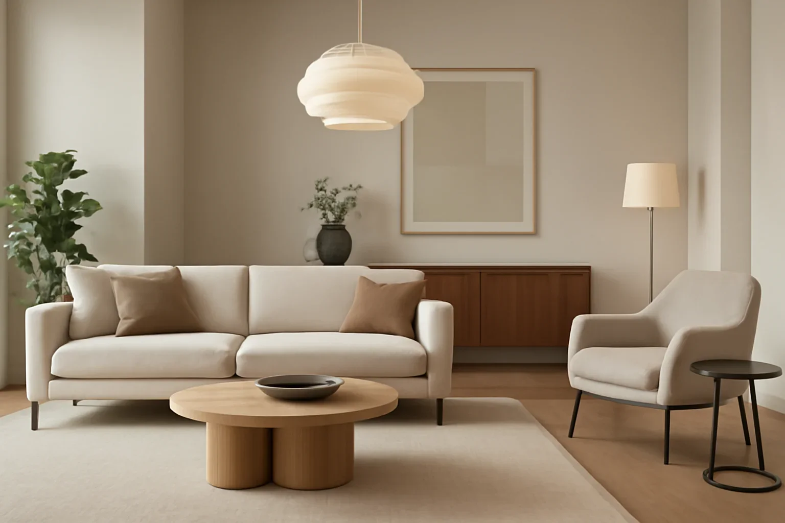 Interior design environment tailored for furniture brands with a polished professional look