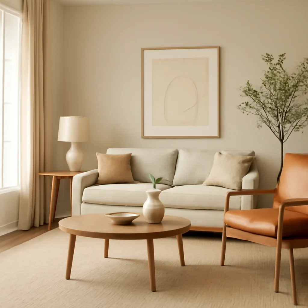 Consultation-ready interior setting related to Furniture Layout Design