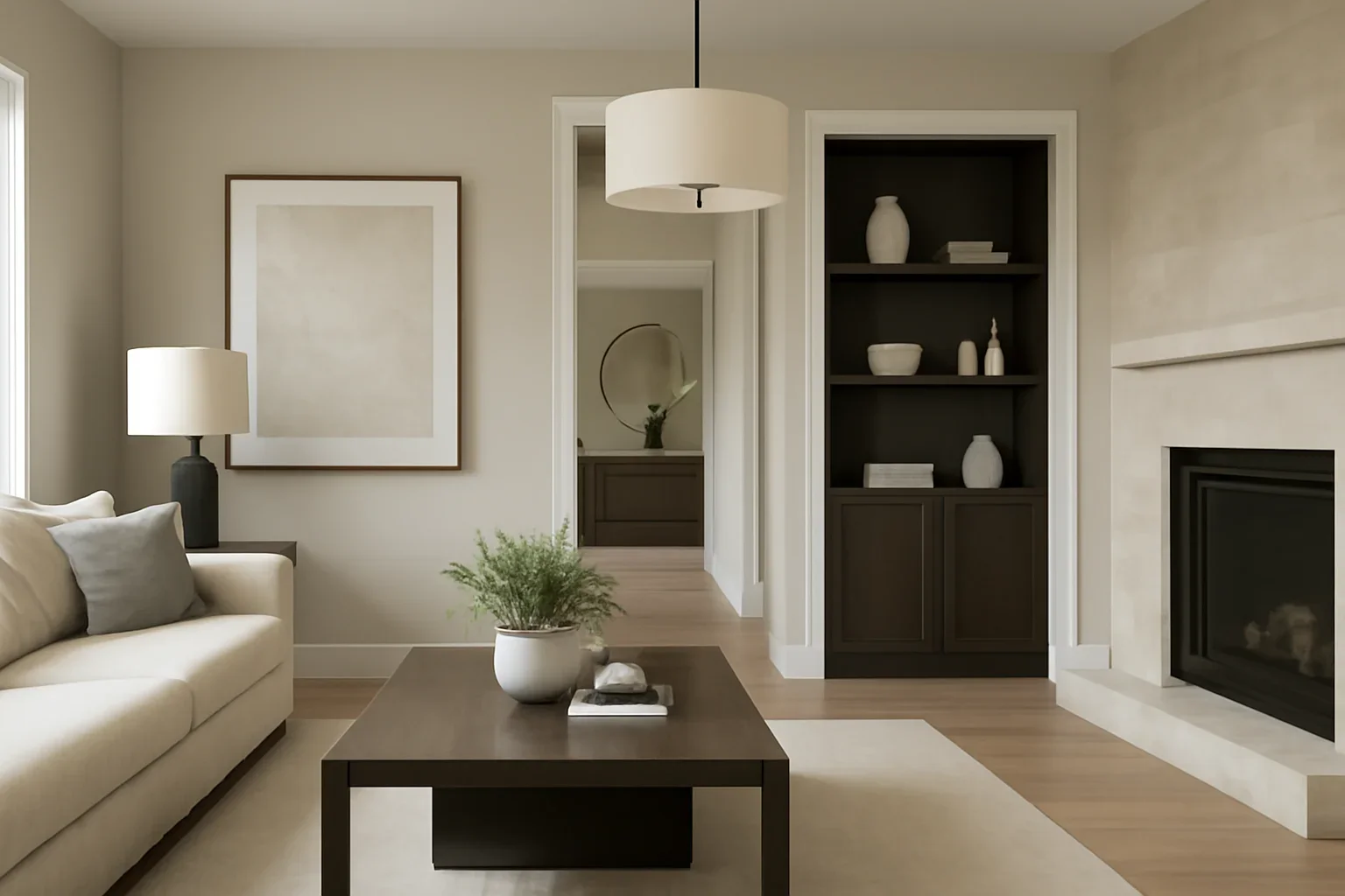 Interior design environment tailored for home builders with a polished professional look