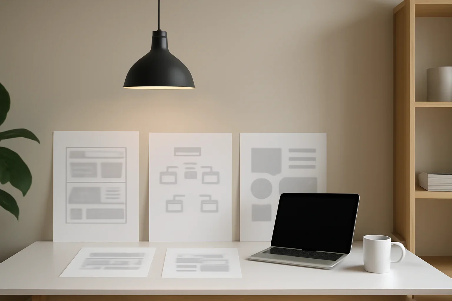 Support guide image for how it works with organized design documents