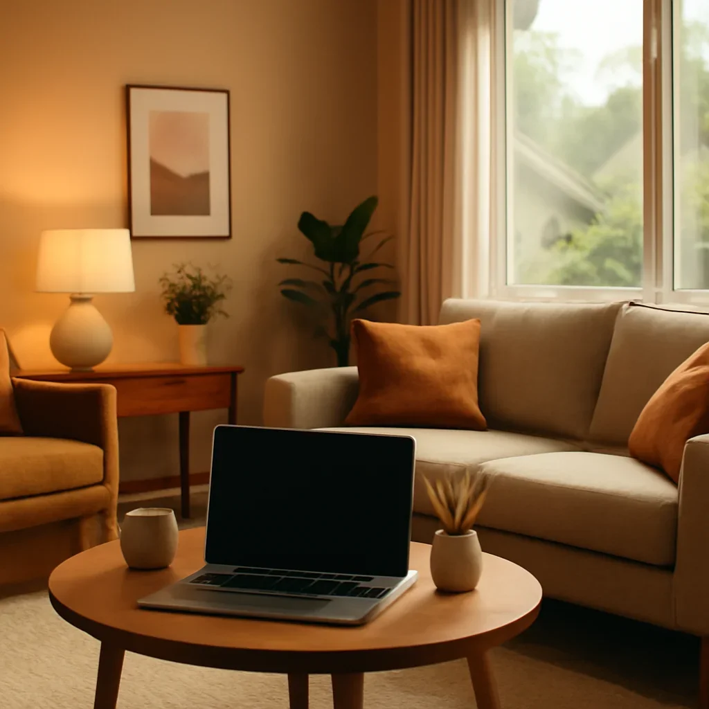 Warm virtual consultation setting for a project in Langley, BC