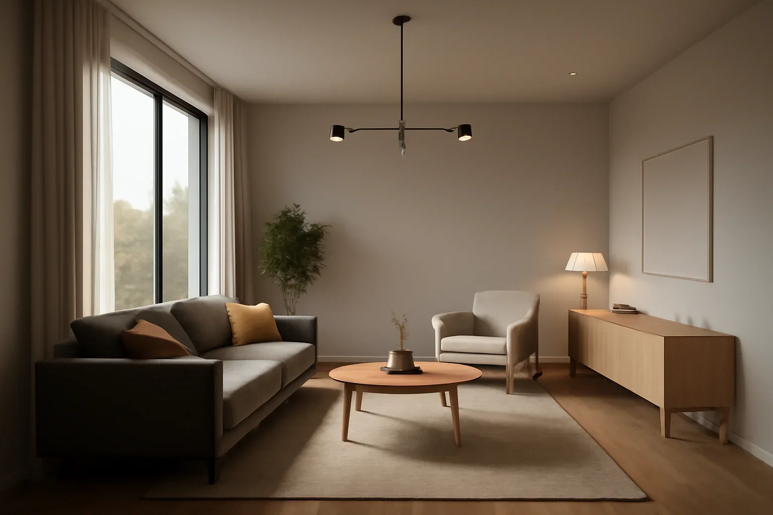 Editorial image for article lighting rules for better 3d interior renders in a modern interior or digital design context