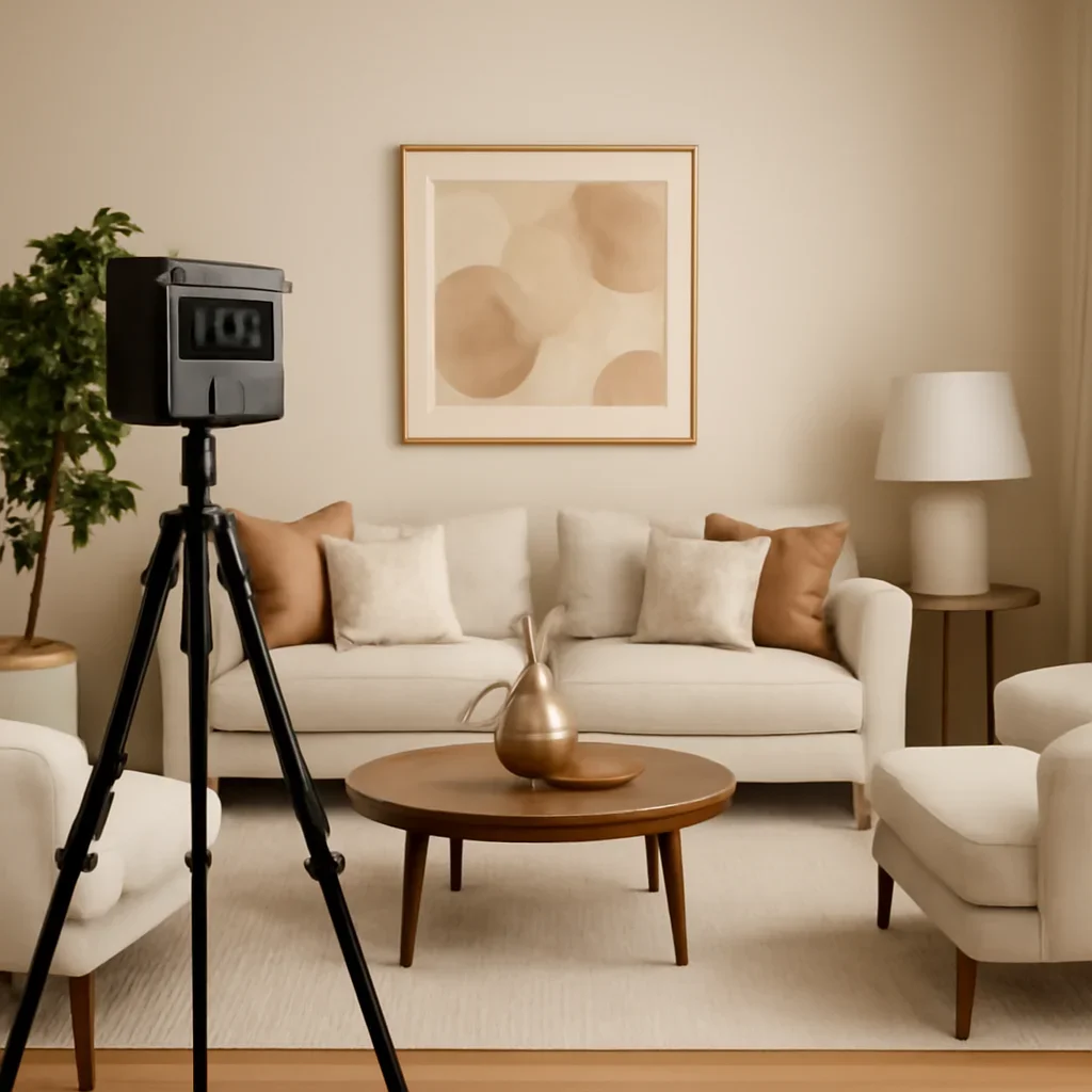 Consultation setup for a Matterport based interior design workflow