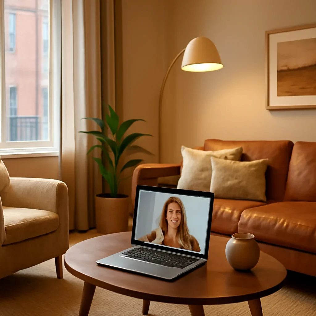Warm virtual consultation setting for a project in Montreal, QC