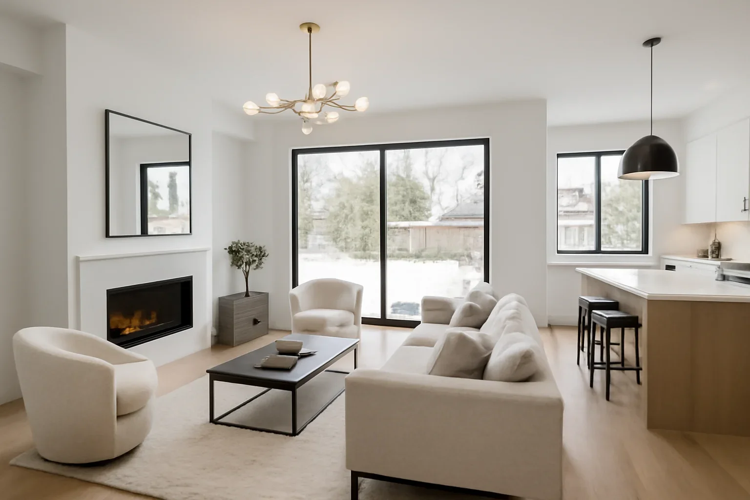 New Build Interior Design interior concept for a Canadian project