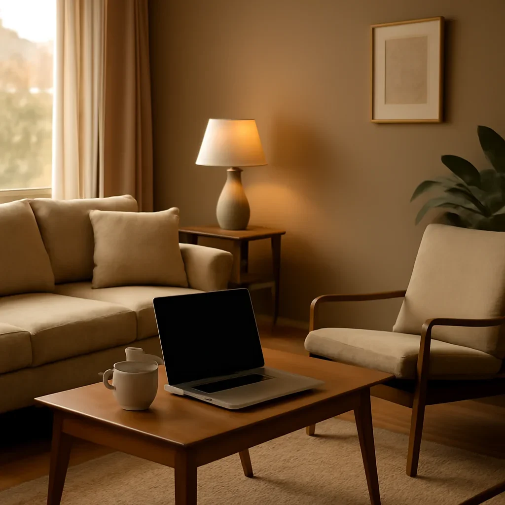 Warm virtual consultation setting for a project in Ottawa, ON