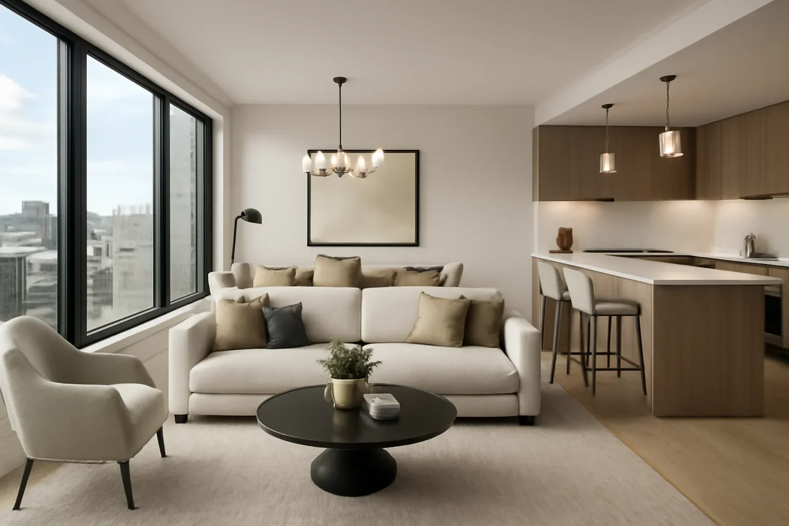 Real Estate Visualization interior concept for a Canadian project