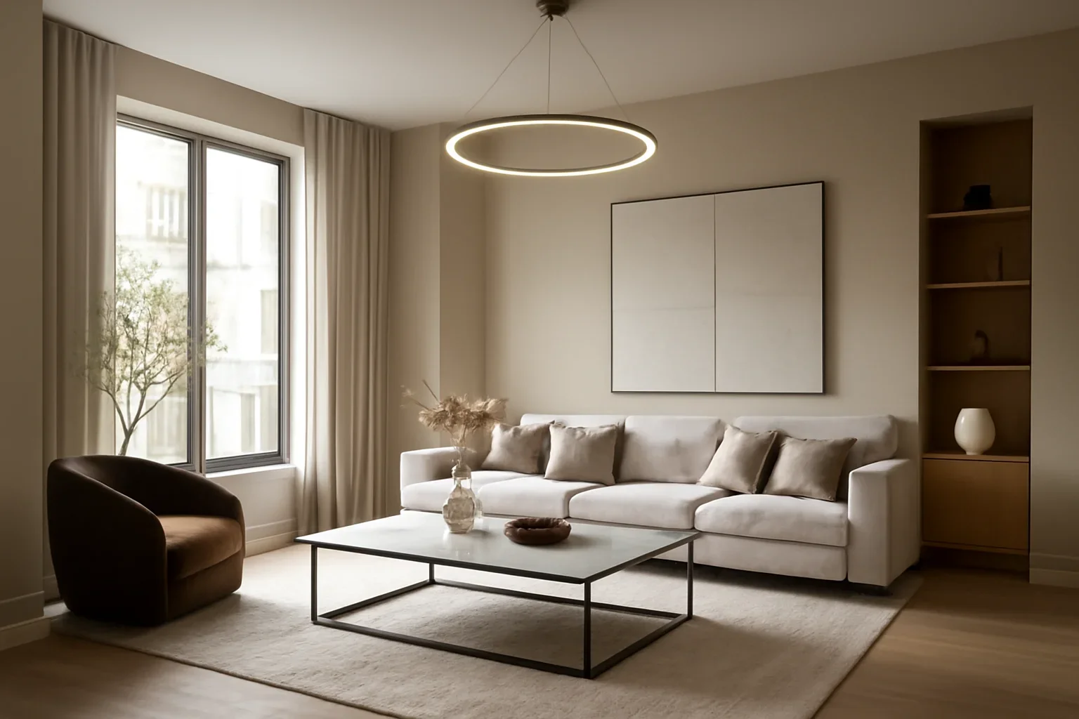 Residential Interior Design concept interior with premium styling and realistic detail