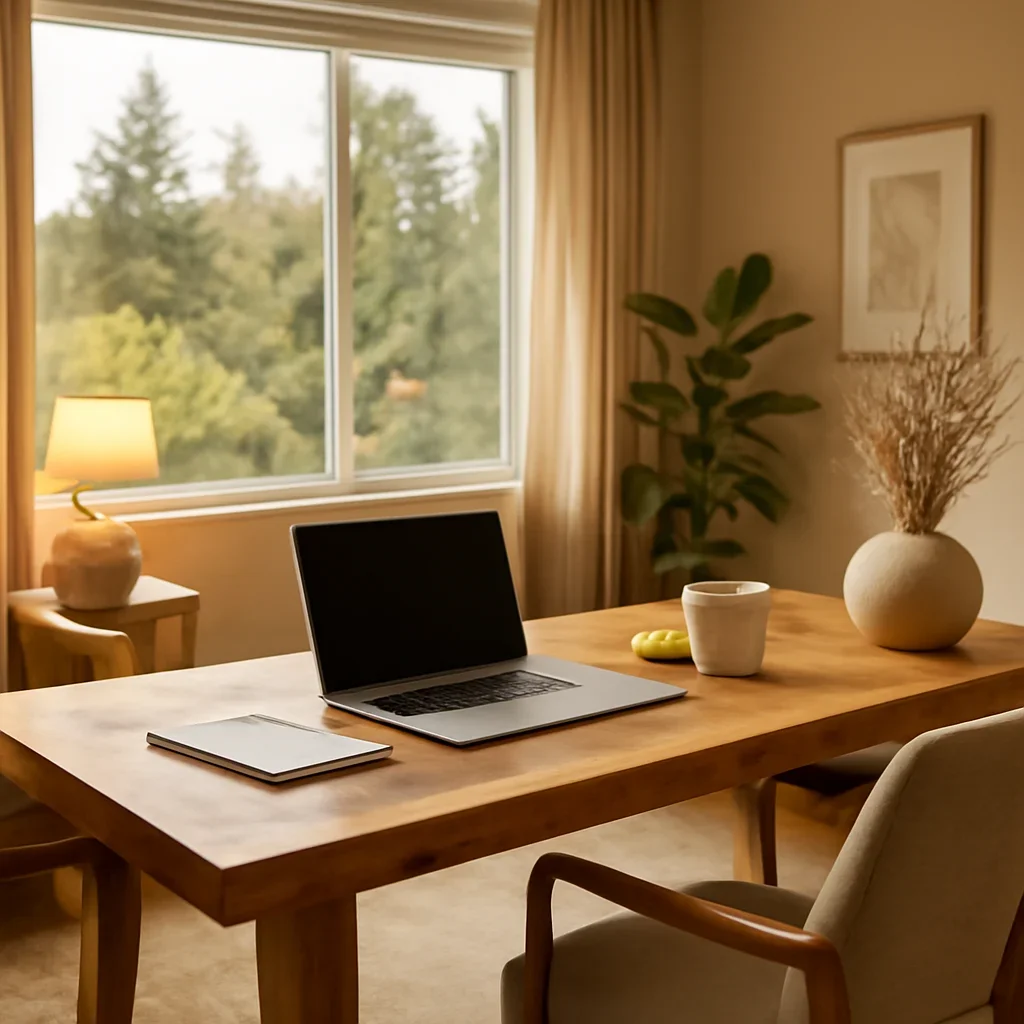Warm virtual consultation setting for a project in Surrey, BC
