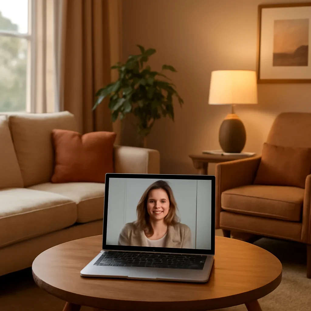 Warm virtual consultation setting for a project in Toronto, ON