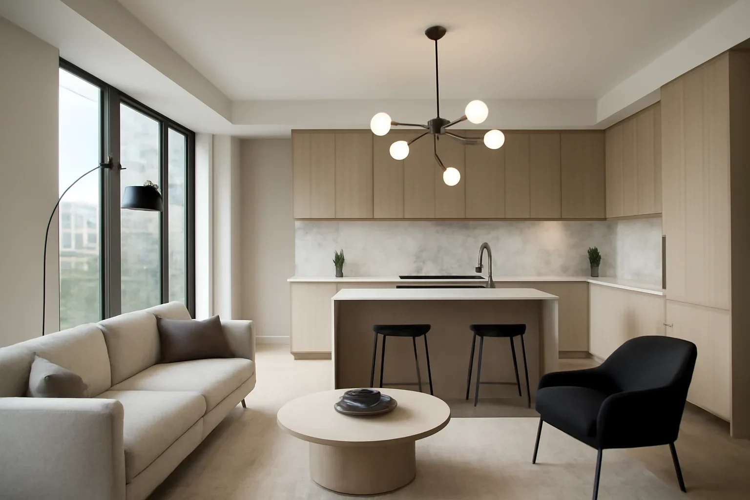 Contemporary interior design concept inspired by projects in Toronto, ON
