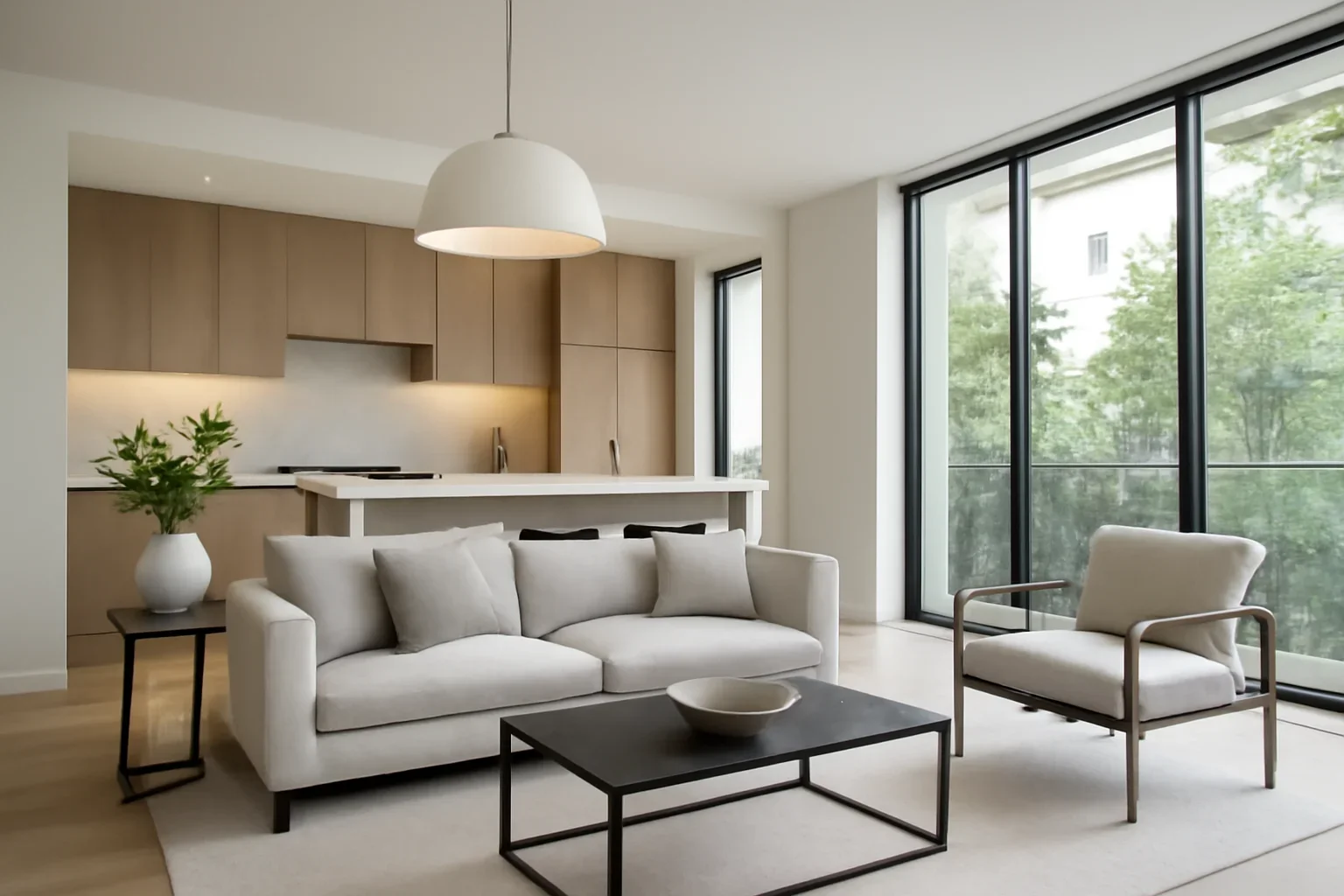 Contemporary interior design concept inspired by projects in Vancouver, BC
