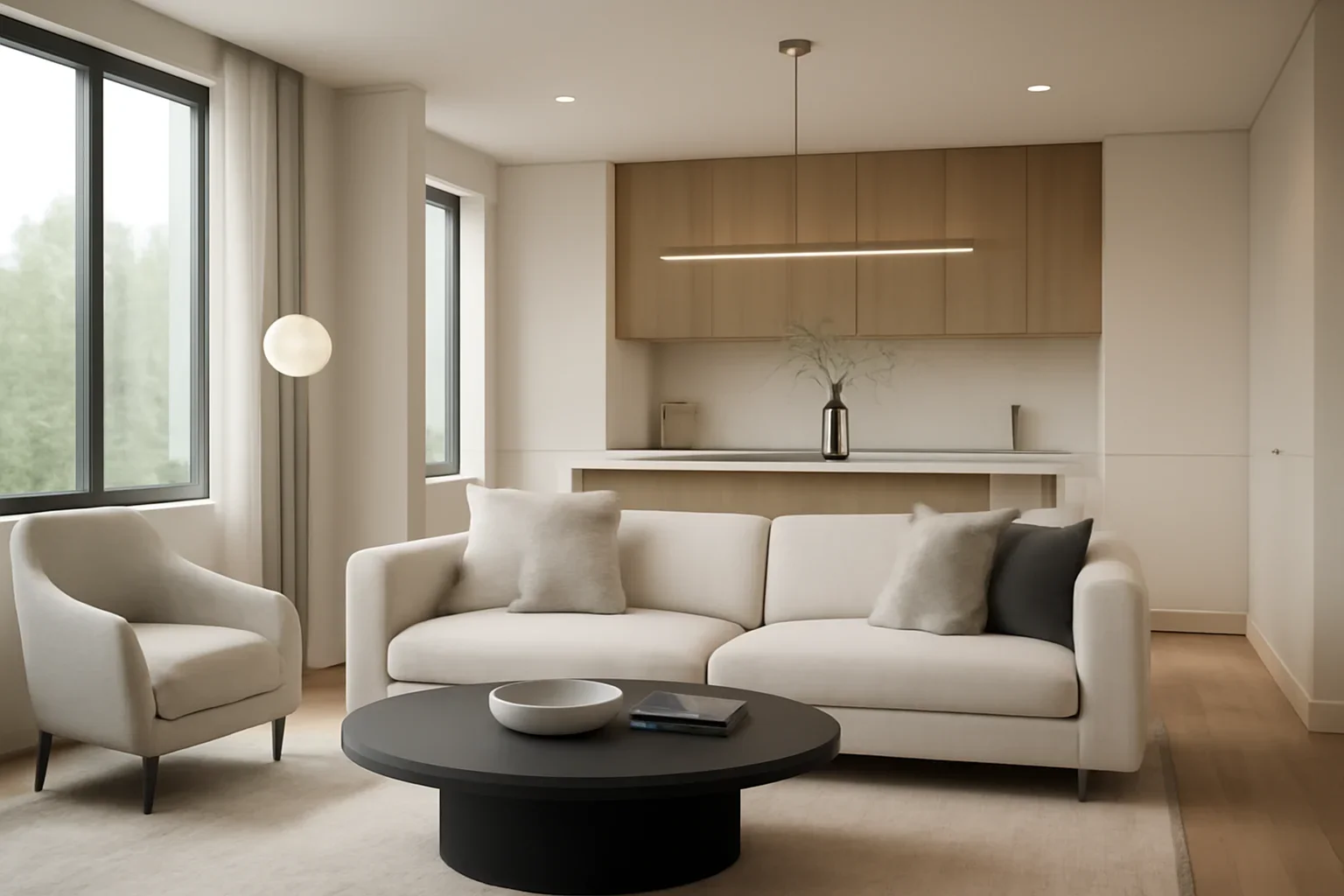Virtual Interior Design interior concept for a Canadian project