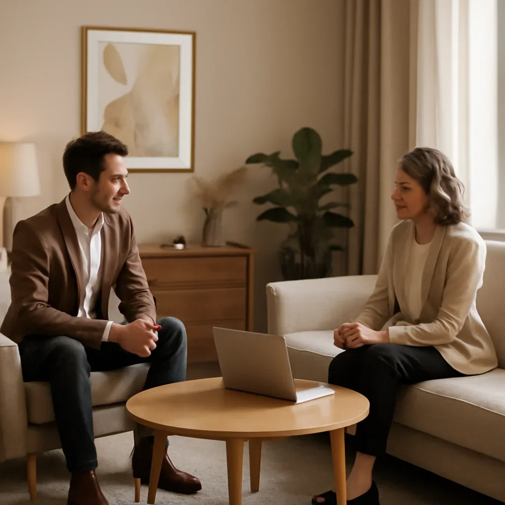 Consultation setting for a project similar to Case Study: Virtual Showroom for Furniture Brand