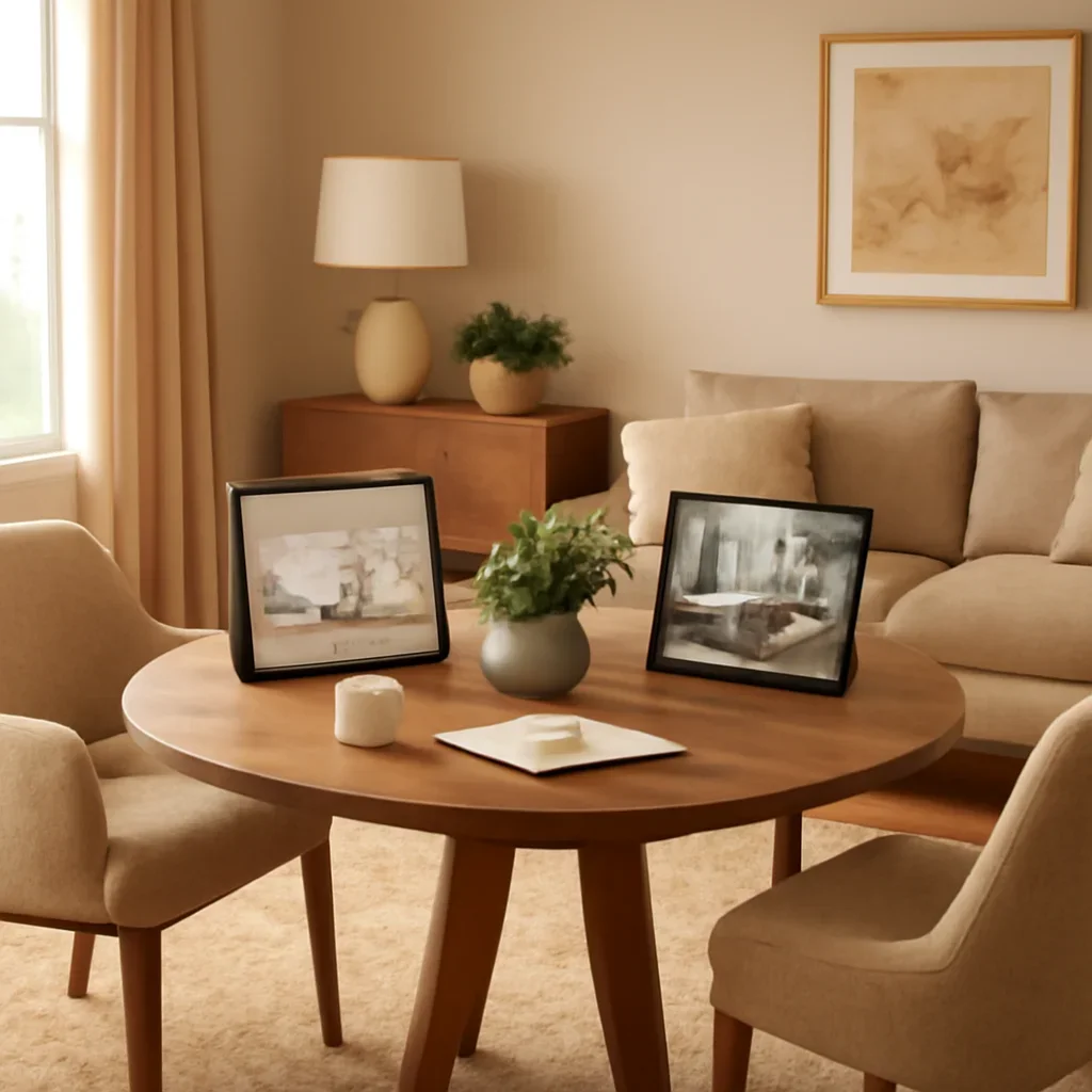 Consultation setting for choosing between options related to Virtual Staging vs Physical Staging