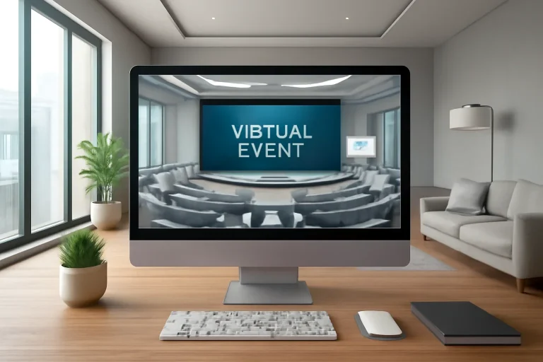 Editorial image for article what makes a good virtual event space? in a modern interior or digital design context